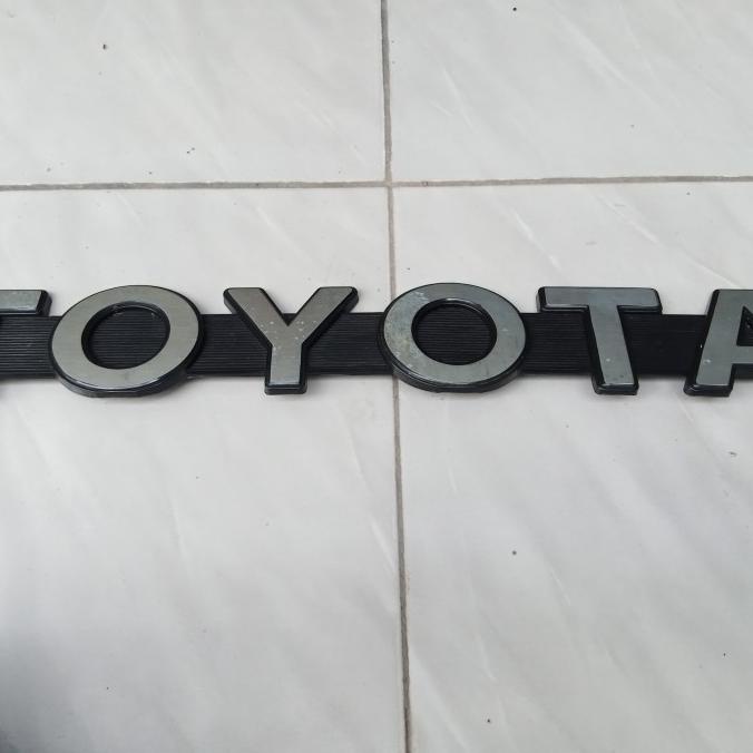Produk Terbaik] emblem gril toyota KF20 kijang doyok kijang kotak original