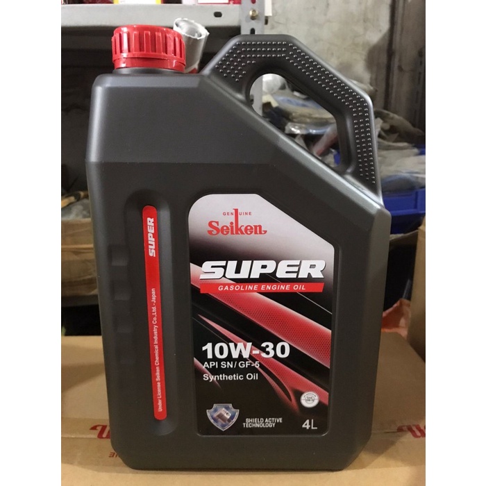 SEIKEN OLI SUPER SAE 10W-30 MOBIL BENSIN - 4LITER