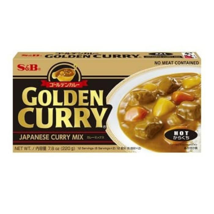 

golden curry / hitam S&B / kari jepang / kare jepang Kualitas Terbaik