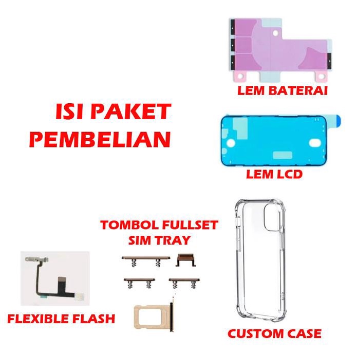 Housing Iphone Custom Xr/Xs/Xsm Model 11/12/13/Pro/Promax