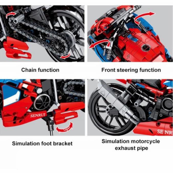 Promo Sembo Block Bricks Motorcycle Sportbike/Mainan Sembo Block Motor Sport Terbaru