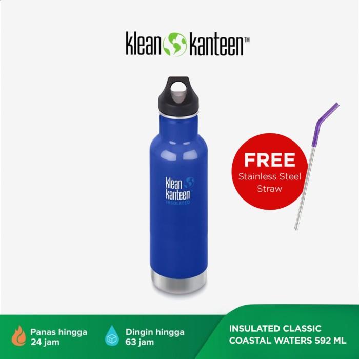 Klean Kanteen Insulated Classic Coastal Waters 592 ml