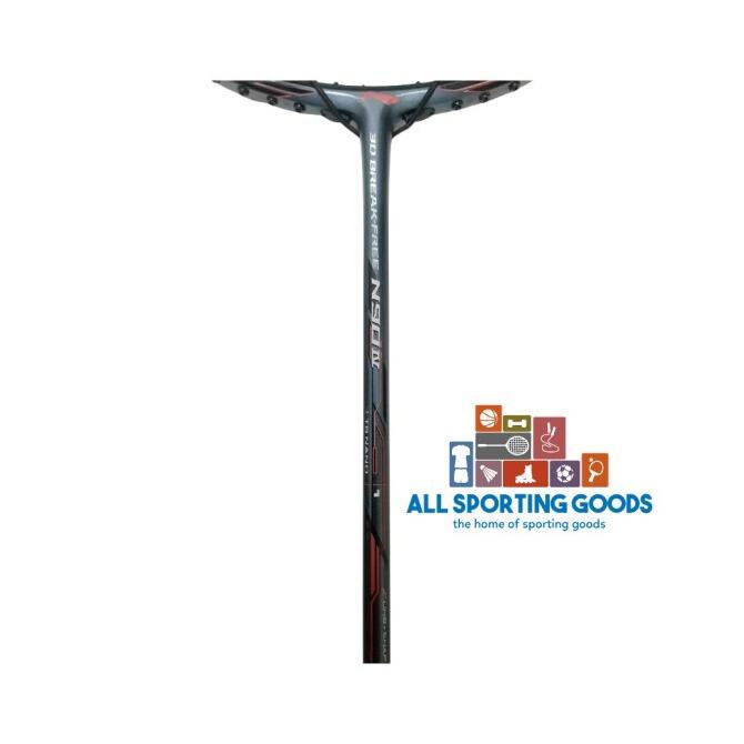Raket Badminton Bulutangkis 3D Break-Free N90IV Tanpa Senar FREE Tas