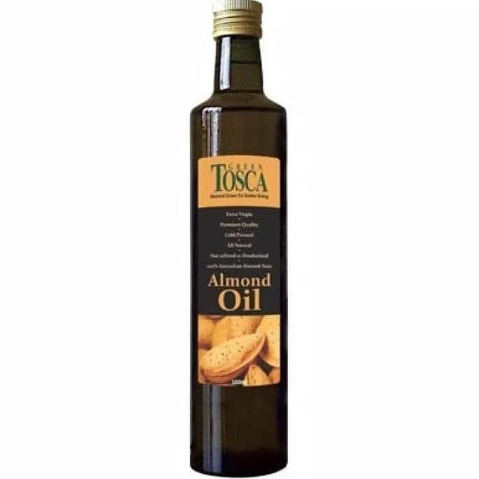 

GREEN TOSCA ALMOND OIL 500 ML - MINYAK ALMOND PREMIUM 100 % ORI