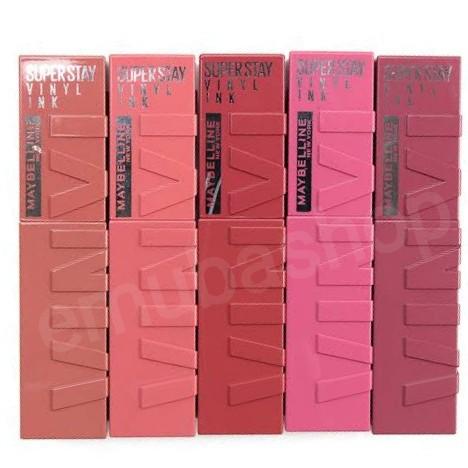 Maybelline Superstay Super Stay Vinyl Ink Lip Cream Lipstick 65 Saucy