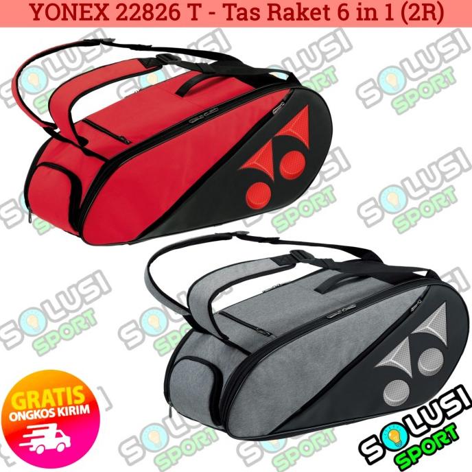 YONEX 22826 T Tas Raket 2R Thermo Badminton Tenis Bulutangkis Original