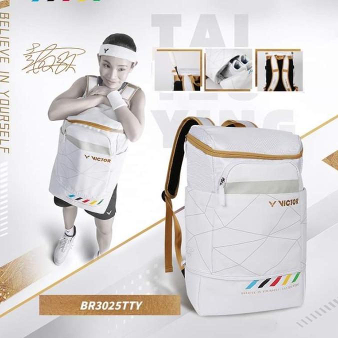 Limited Tas Ransel Badminton Victor TTY BR 3025 / BR-3025 / BR3025 Ori