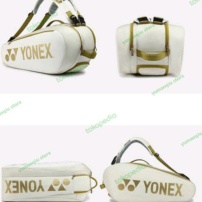 Original Yonex Bag/Tas Yonex 92026 White Gold Naomi Osaka.EX code