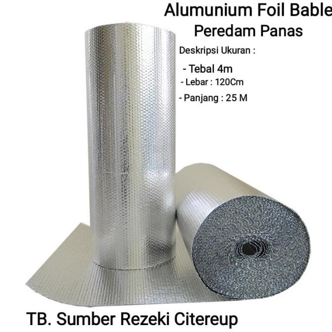 Alumunium Foil Bable / Atap Peredam Panas