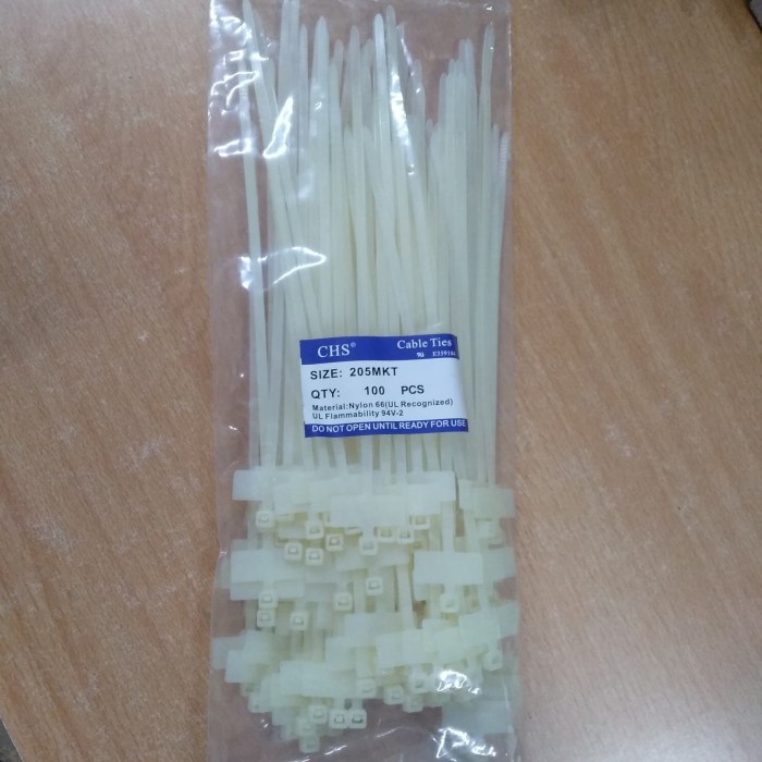 cable kabel ties with marker label 205MKT CHS 200mm 20cm