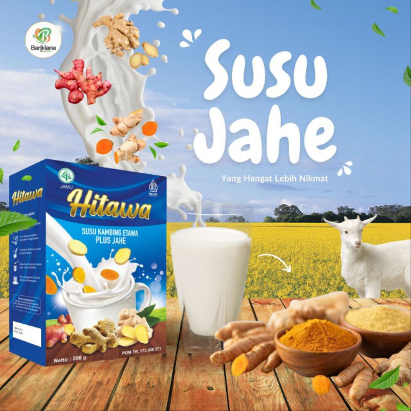 

Susu etawa plus jahe Hitawa