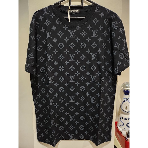 Baju Kaos T-shirt Unisex Original Full Cotton Combed 24s - New Kaos LV Full Print