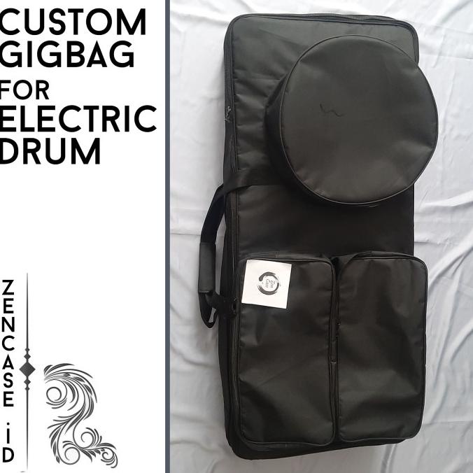 Custom gigbag case tas drum elektrik