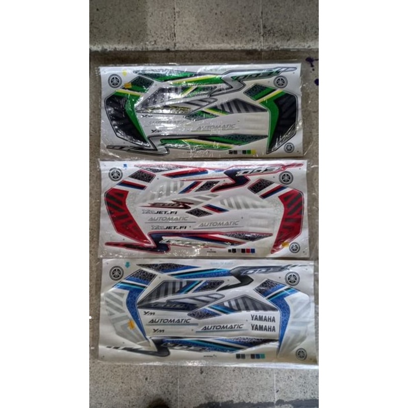 Original Impor Malaysia Yamaha Mio soul GT ego s NOS Striping Stiker FULL Set Bodi Livery Lis Body A
