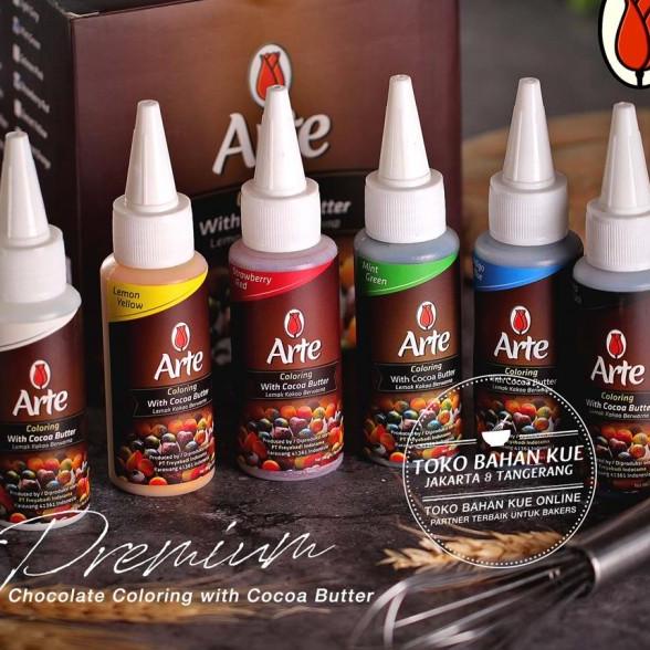 

Tulip Arte Chocolate Colng Deep Bla Cocoa Butter Pewarna Hitam