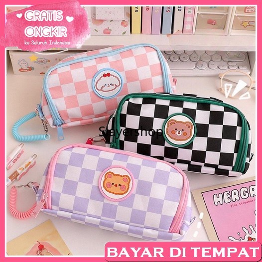 

Tempat Pensil Aesthetic Wadah Pulpen Untuk Sekolah Disgrip Anak Perempuan Laki Disgrib Lucu Terbaru Viral Pencil Case Korean Style Dosgrip Korea Aestetik Dusgrip Aesthatic Cewek Cowok Kotak Pengsil Estetik Murah Kotak Pensil Sleting Korea Aesthetic L