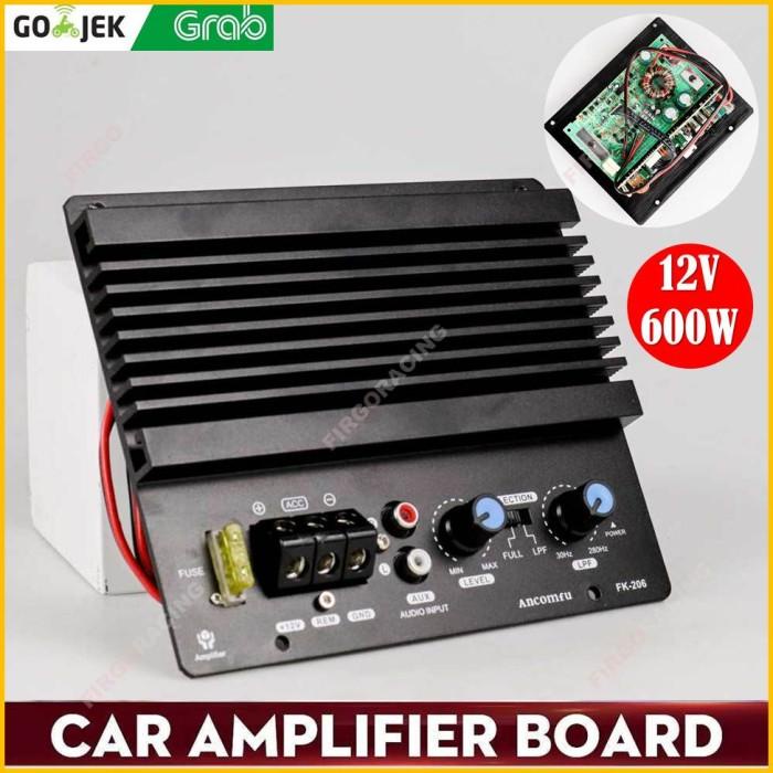 Best Seller Kit Power Ampli Mobil Bass Subwoofer 600W Mono 12Vdc
