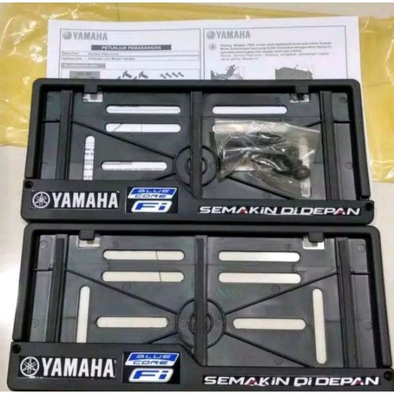 Bingkai plat nomer Yamaha/cover plat nomer/cover/plat nomer