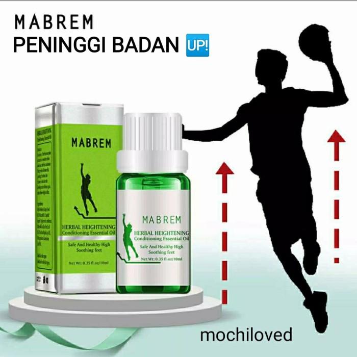 Terlaris Esensial Oil Peninggi Badan Mabrem Penambah Tinggi Badan 10Ml
