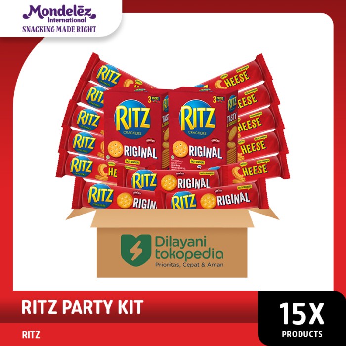 

Ritz Biskuit Party Kit - 15 Pack - Snack