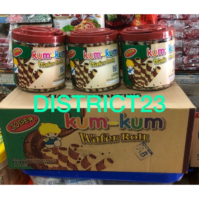 

Kum Kum Astor / Wafer stick Rasa Cokelat isi 6 toples