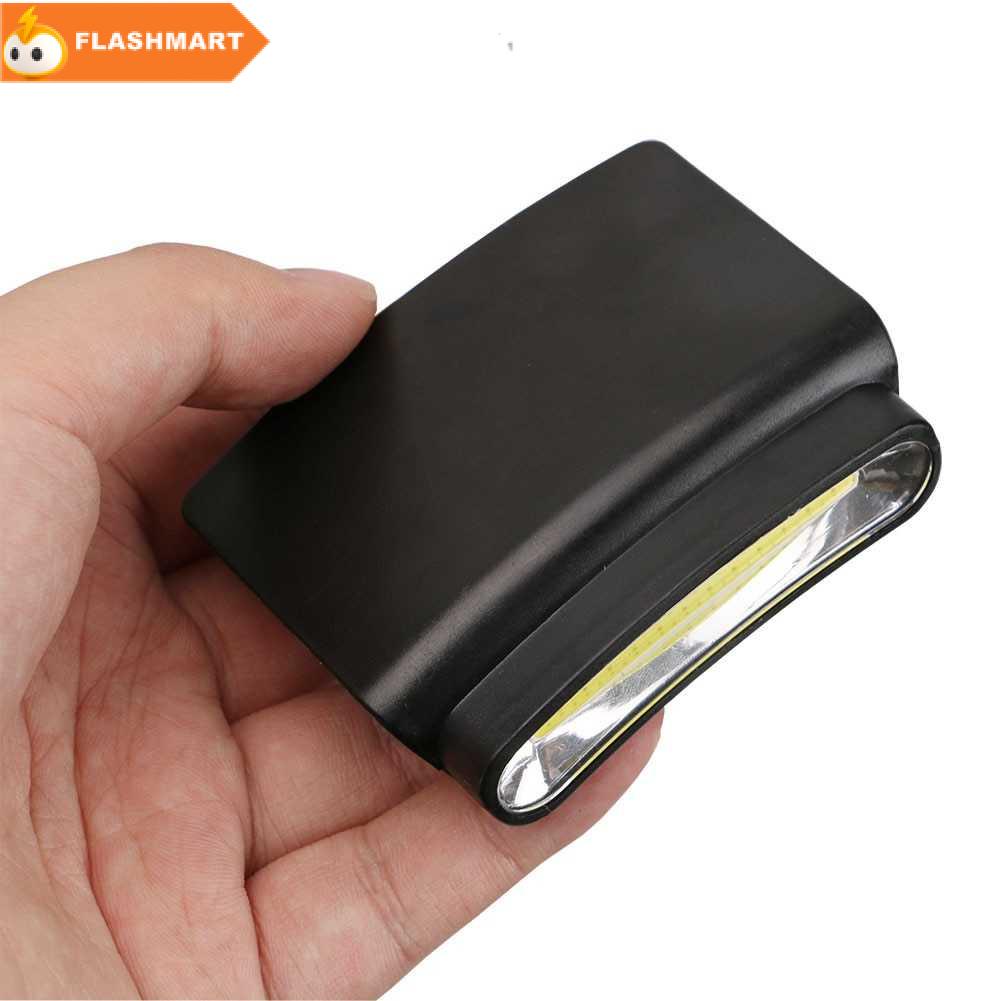 FLASHMART Senter Clip-on Topi Headlamp Cap LED COB - M1800