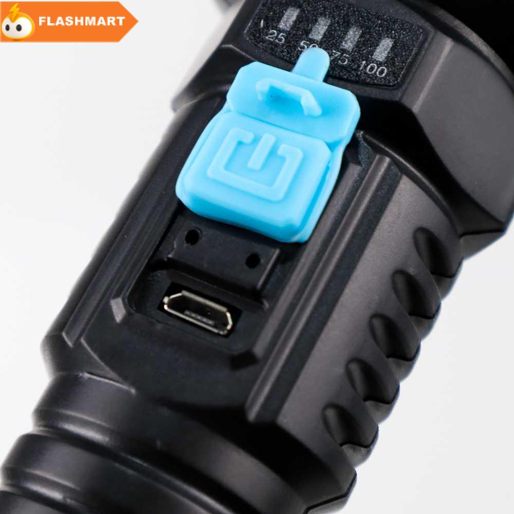 FLASHMART Pocketman Senter LED Waterproof USB Cree XPE 500 Lumens - L-826
