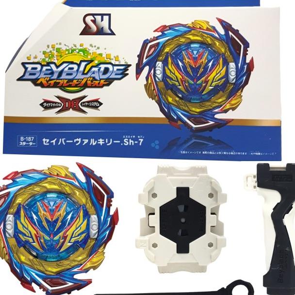 Mainan Gangsing Beyblade Burst Set Launcher Beybalde Gangsing