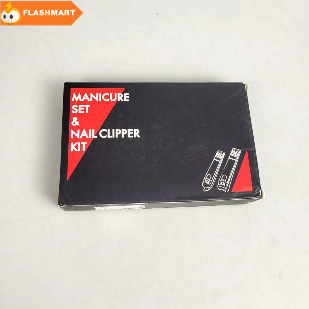 FLASHMART Nail Art Set Manicure Pedicure 18 PCS - C545AP