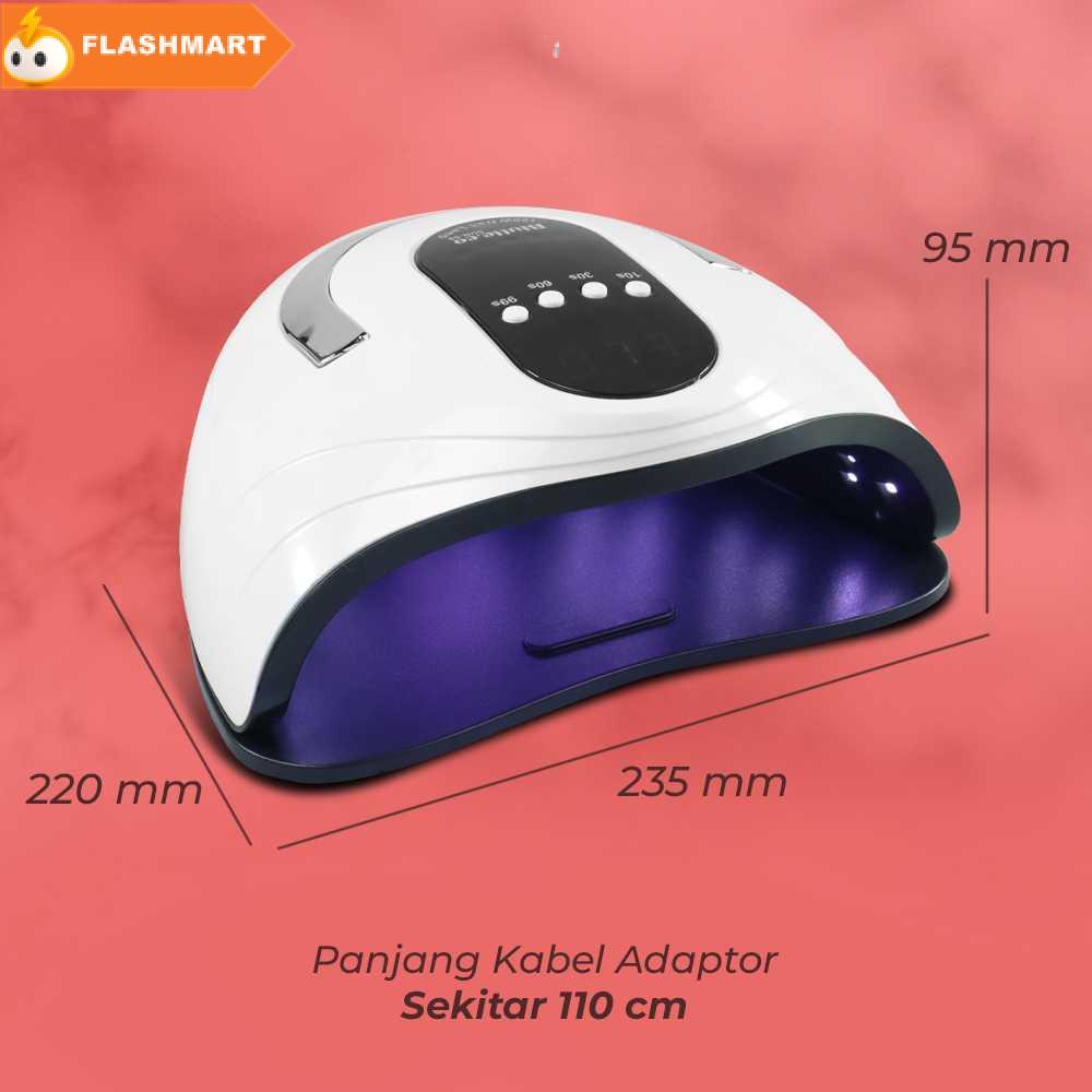 FLASHMART Pengering Kutek Kuku UV LED Nail Dryer 42 LED 120 W - S9