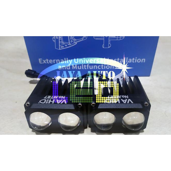 Lampu Tembak Vahid Mt26 | Foglamp Led Vahid | Led Projector 2 Warna