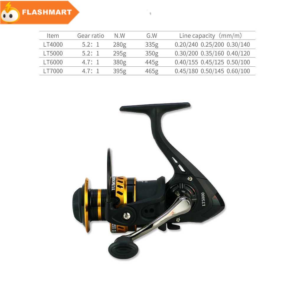 FLASHMART LT3000 Reel Pancing Spinning 12 Ball Bearing 5.2:1