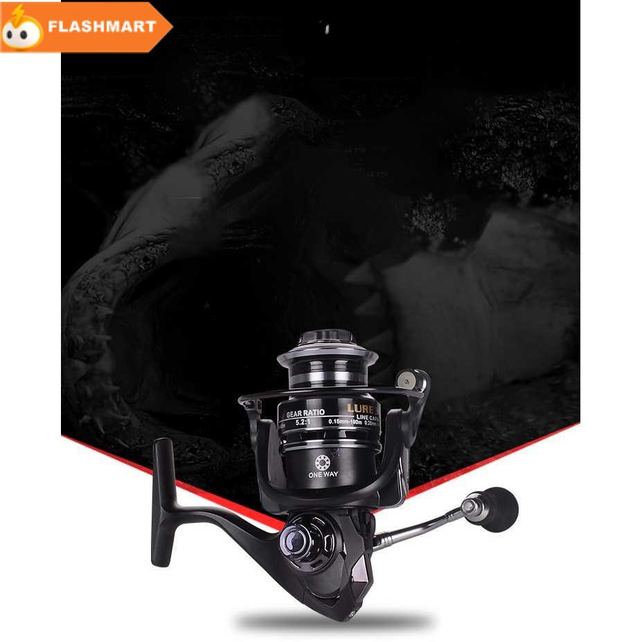 FLASHMART  Fishman Spinning Reel 5.2:1 12+1 Ball Bearing - LURE 3000