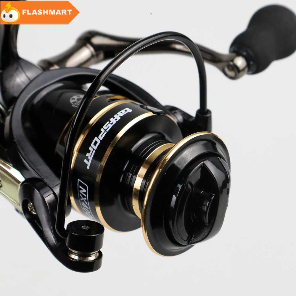 FLASHMART Gold Sharking Metal Reel Pancing Spinning 5.2:1 - NX4000