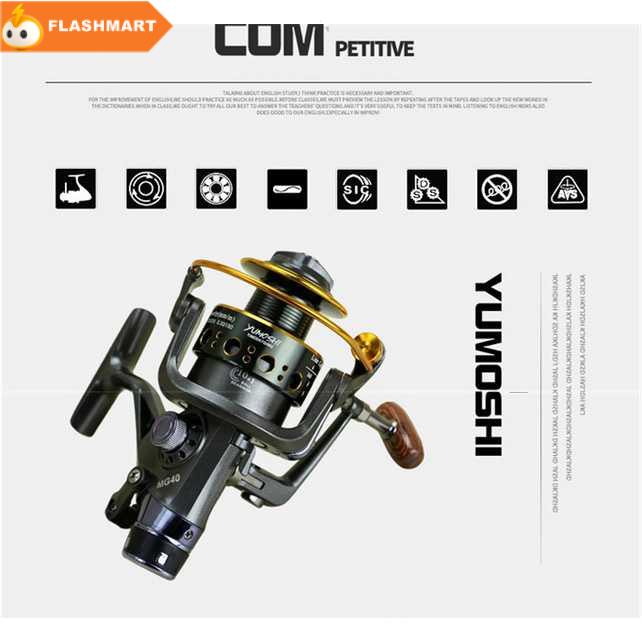 FLASHMART Reel Pancing Spinning MG4000 10+1 Ball Bearing - MG40