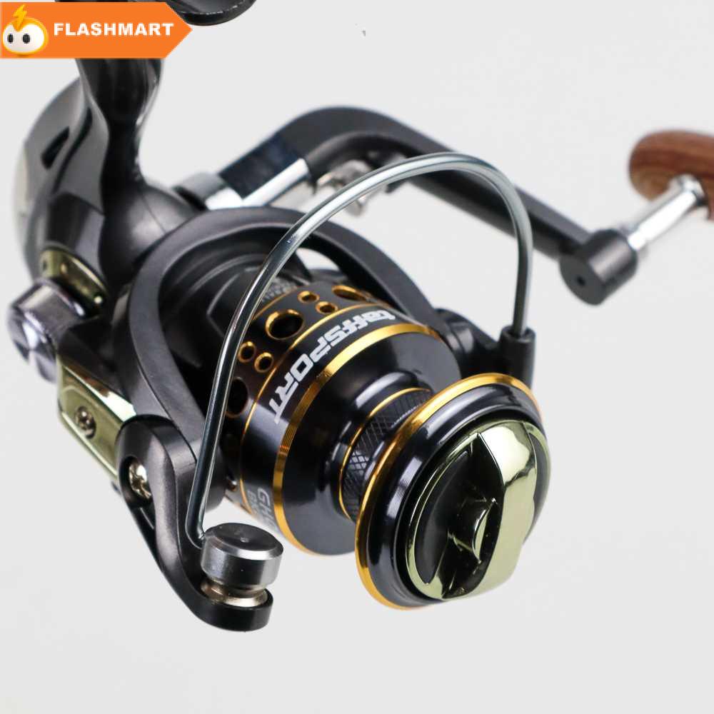 FLASHMART Reel Pancing Spinning Fishing 5.2:1 BB 13 - BK2000
