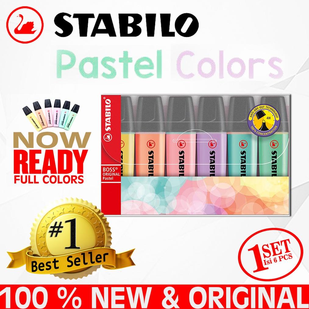

Stabilo Boss Original Pastel 1 Set/Isi 6