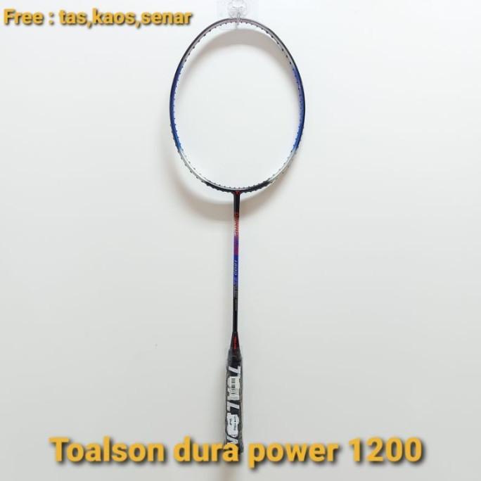 Raket badminton toalson dura power 1200 original