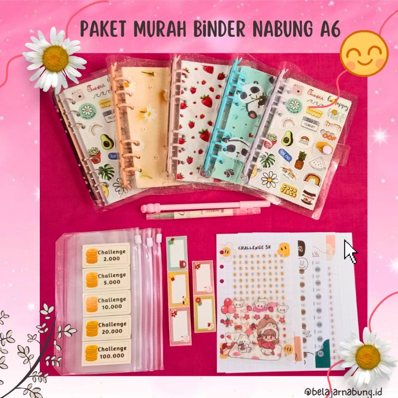 

Kts - Paket Murah Binder Keuangan A6 (3 Ziplock)