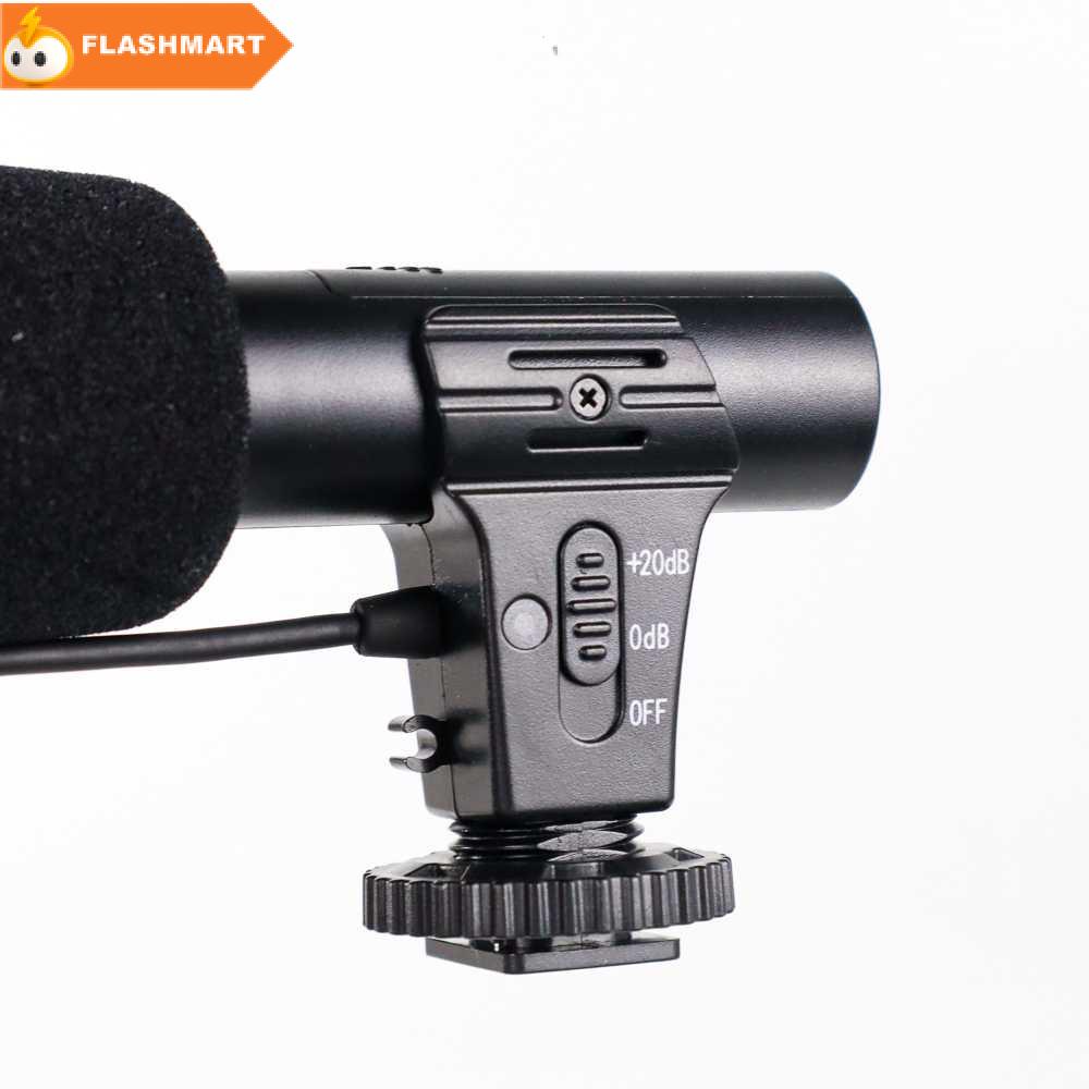 FLASHMART TaffSTUDIO Shotgun Microphone untuk DSLR - MIC-05