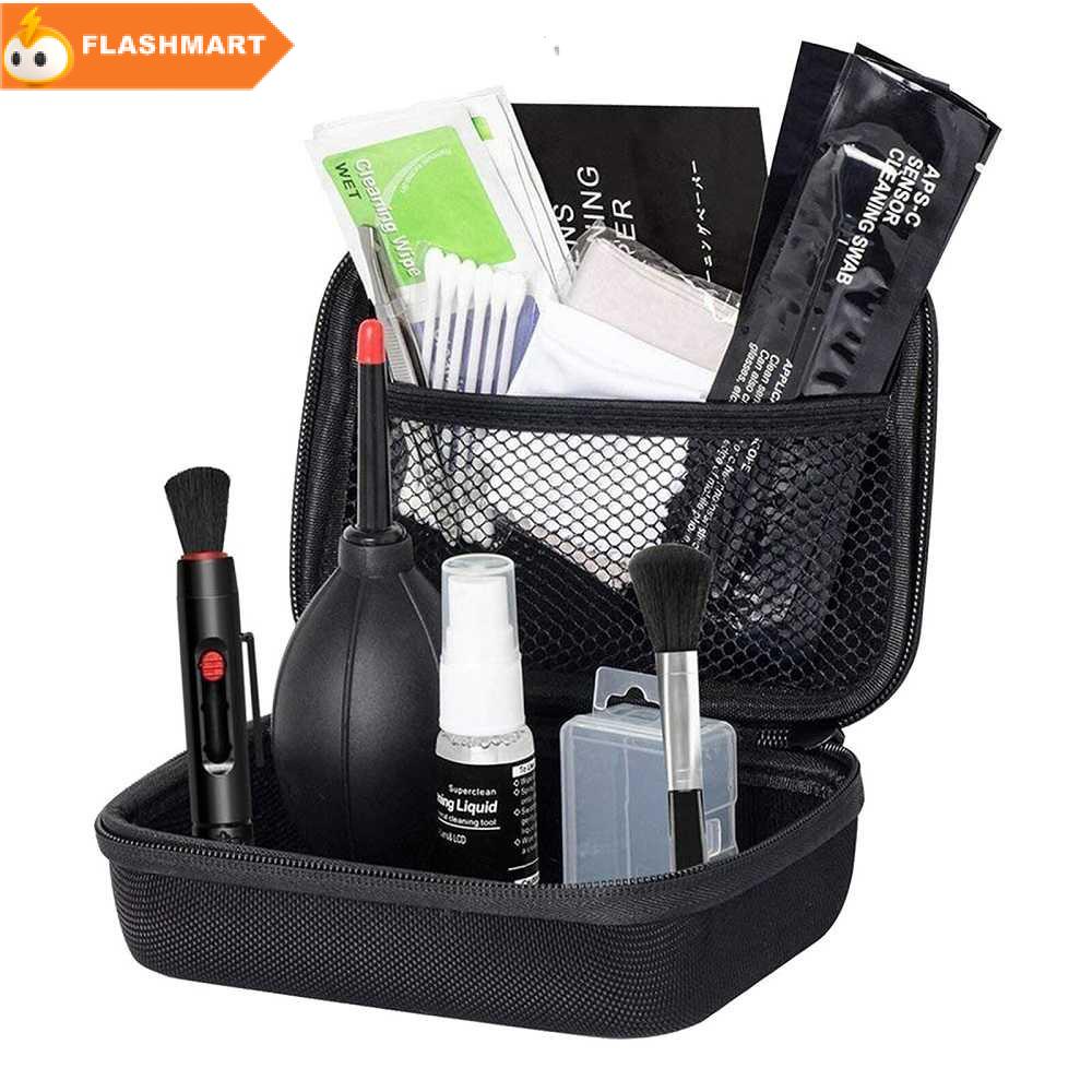 FLASHMART TaffSTUDIO Set Pembersih Kamera Camera Cleaning Kit 13 in 1 - 13564