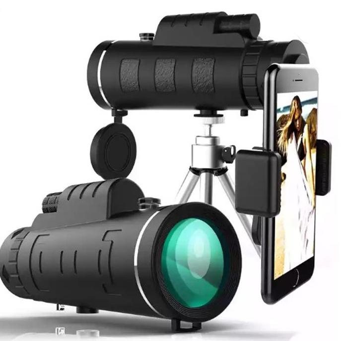 Teleskop Handphone Monocular 50x60 Teropong Zoom Jarak Jauh