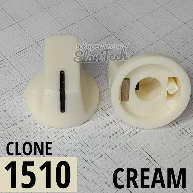 Knob Potensio Davies 1510 Clone Cream Gading Knop Efek Gitar Elan73c dijamin