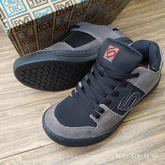 Five Ten Freerider Shoes Ori Bnib Black Grey - Sepatu Mtb Xc Am Dh