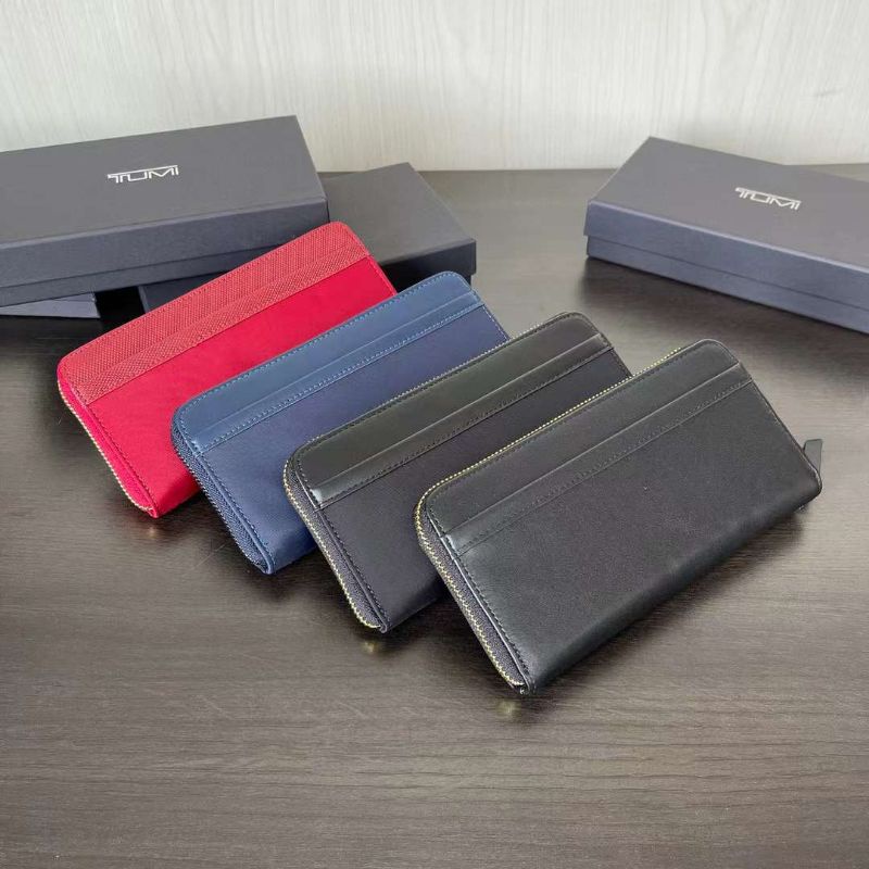 dompet cewek tumi voyageur zip around continental wallet wanita sleting satu p1shoes