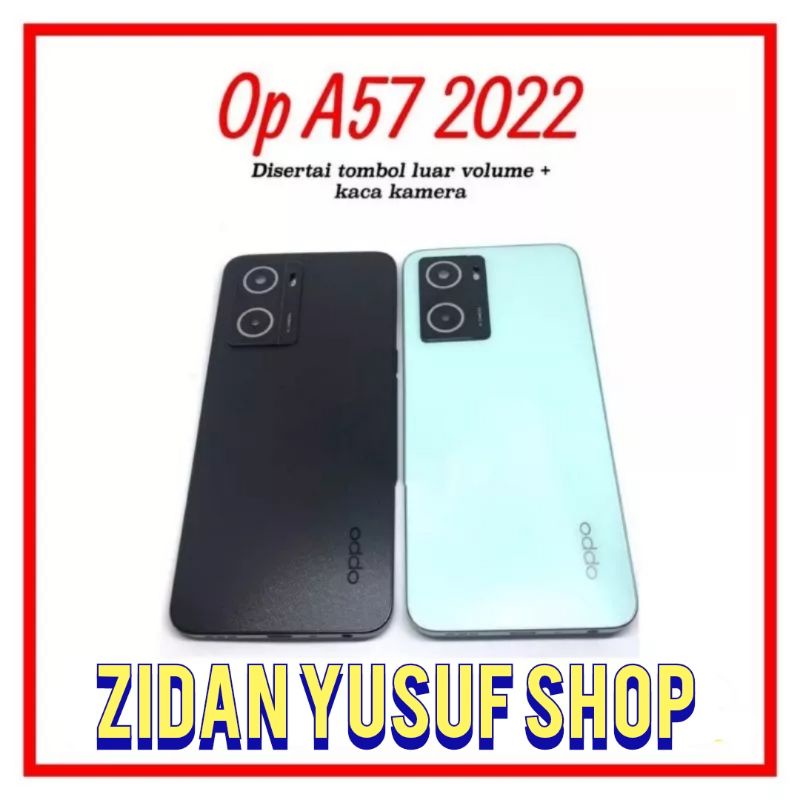 BEZZEL+BACKDOOR OPPO A57 4G 2022 CPH2387 KESING CASING HOUSING FULLSET ORIGINAL