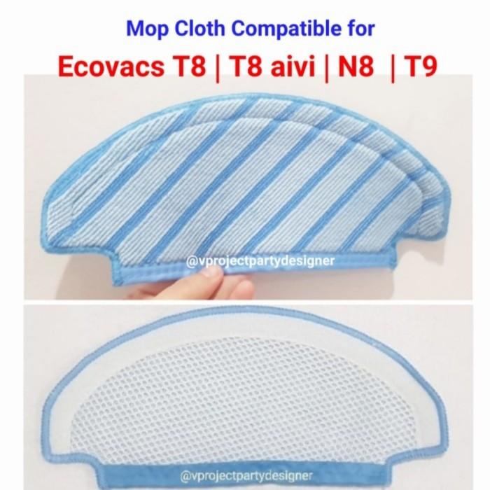 Terlaris Ecovacs Deebot Ozmo T9 N8 T8 Aivi N8Pro T8Pro Mop Kain Pel