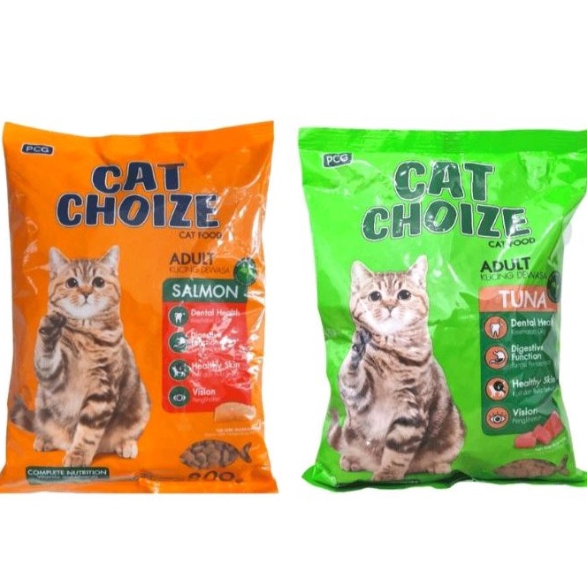 CAT CHOIZE KITTEN 1KG - ADULT 800GR - Makanan Kucing - Dry Food