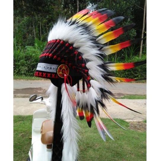 Topi indian topi apache warbonnet