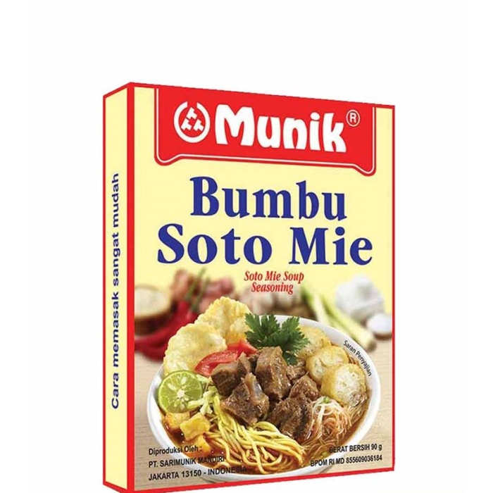 

Munik Bumbu Soto Mi 90gr